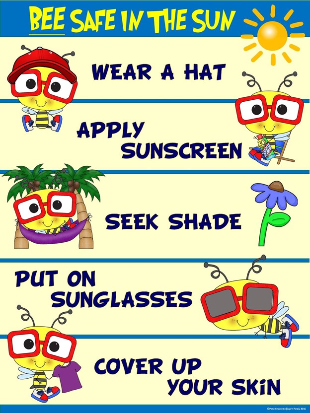 Sun safety for shop kids